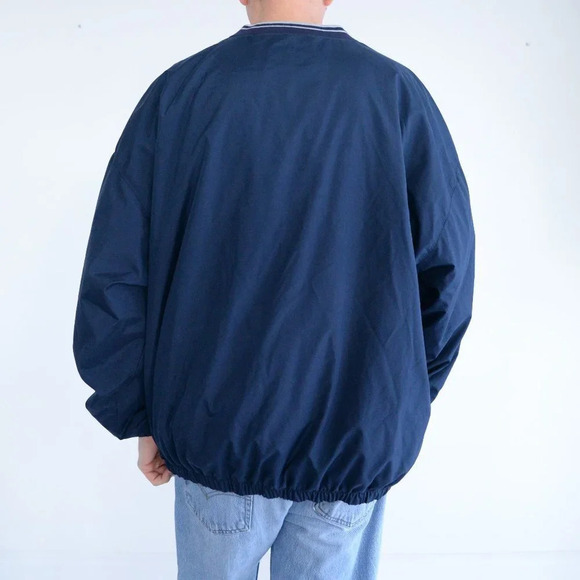 Hard Rock Cafe New Orleans Vintage Navy Pullover Windbreaker - Picture 3 of 9